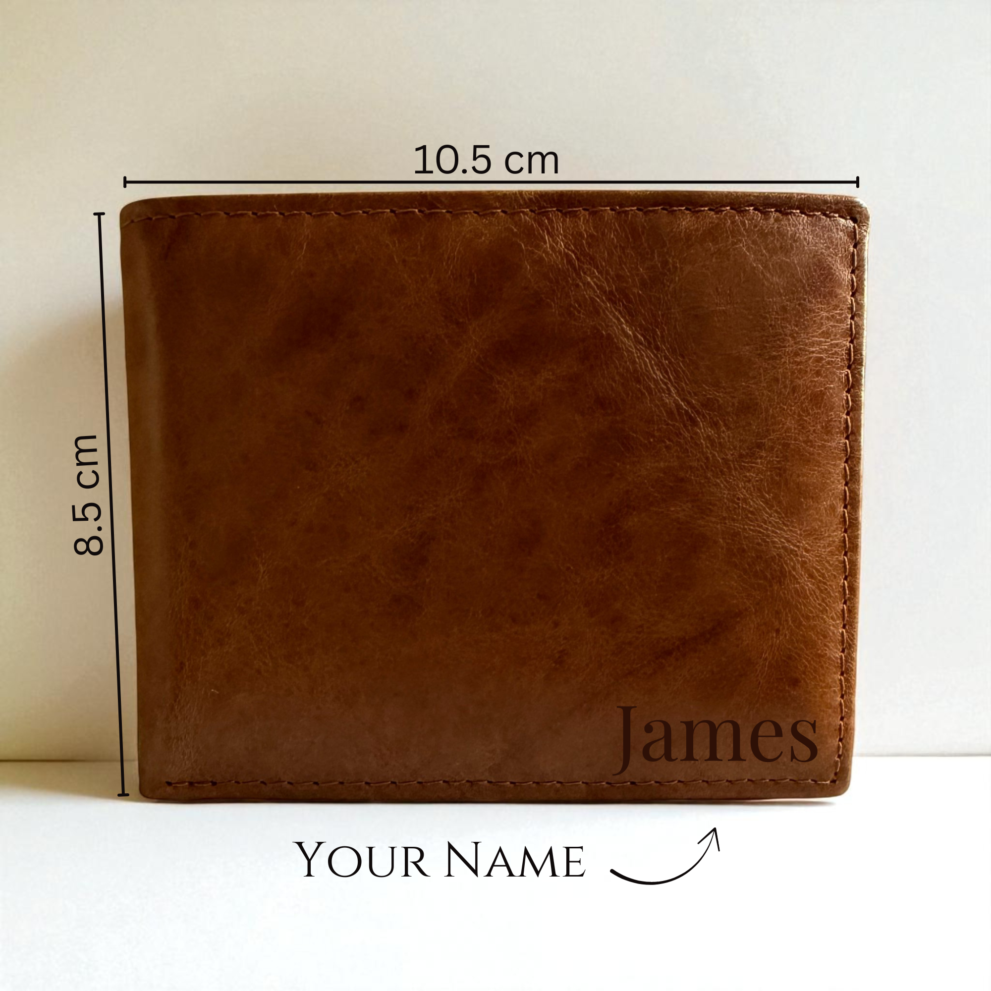 Bespoke Leather Wallet with Removable Card Holder