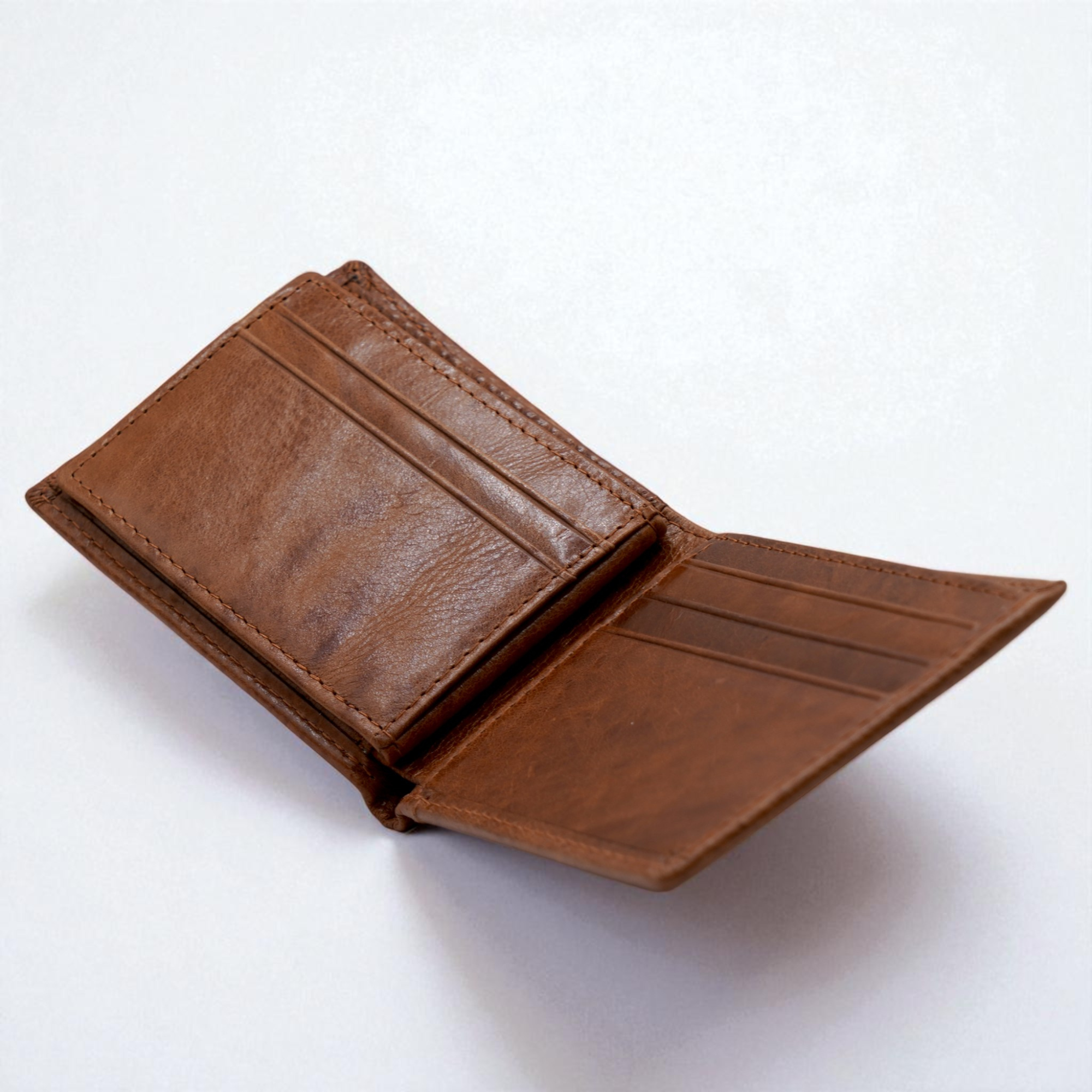 Bespoke Leather Wallet with Removable Card Holder